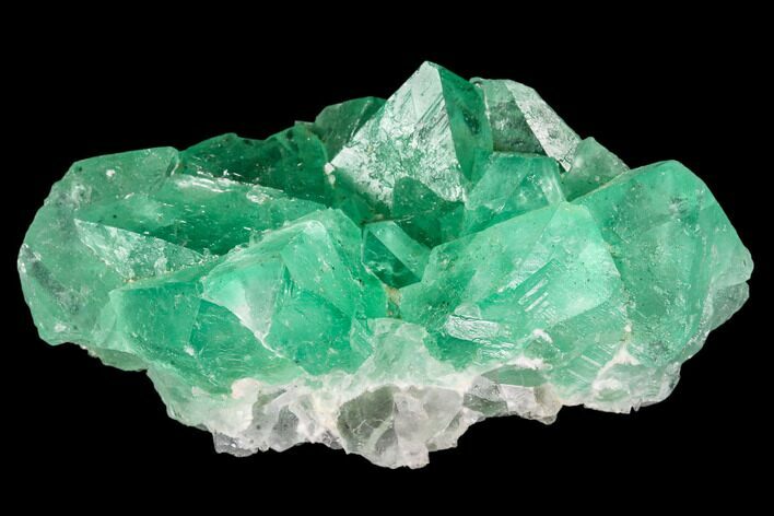 Green Fluorite Crystal Cluster - South Africa #111571